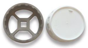 Speciale kop voor afdoppen van flessen