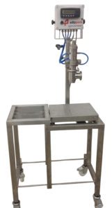 vloeistofafvulmachine, gravimetrisch, op gewicht, afvullen, afvulmachine, vulmachine