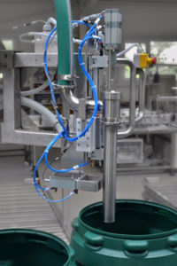 Afvulmachine voor vaten en IBC's